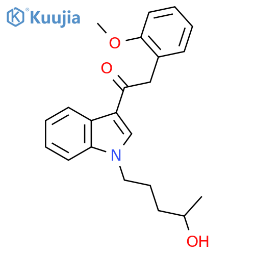 JWH 250 N-(4-hydroxypentyl) metabolite structure