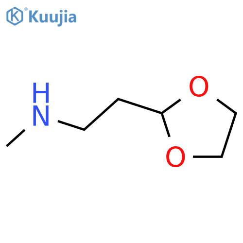 2-(N-Methyl-2-aminoethyl)-1,3-dioxolane structure