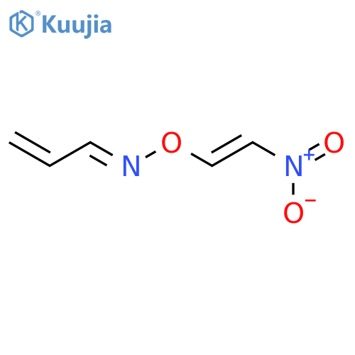 2-Propenal, O-(2-nitroethenyl)oxime structure