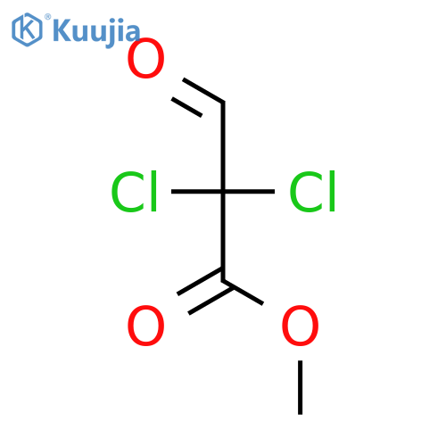 Propanoic acid, 2,2-dichloro-3-oxo-, methyl ester structure