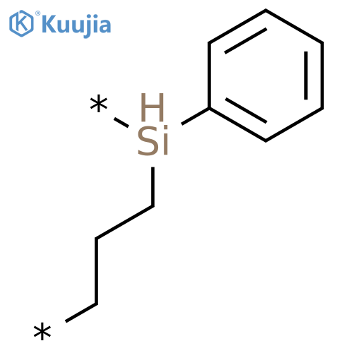 Poly[(phenylsilylene)-1,3-propanediyl] structure