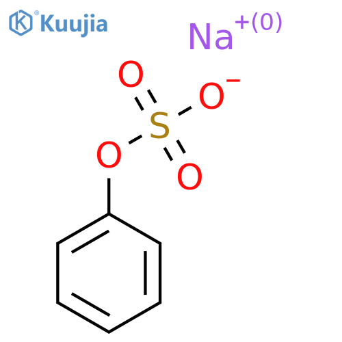 Sodium phenyl sulfate structure