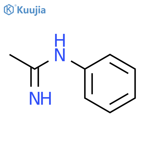 Ethanimidamide,N-phenyl- structure