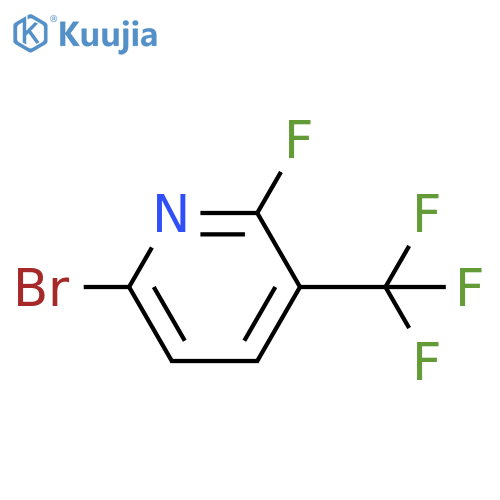 6-Bromo-2-fluoro-3-(trifluoromethyl)pyridine structure
