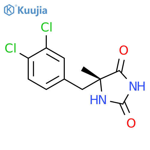 2,4-Imidazolidinedione, 5-[(3,4-dichlorophenyl)methyl]-5-methyl-, (R)- structure
