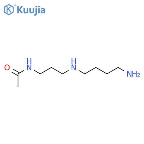 Acetamide,N-[3-[(4-aminobutyl)amino]propyl]- structure