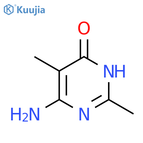 6-amino-2,5-dimethylpyrimidin-4-ol structure