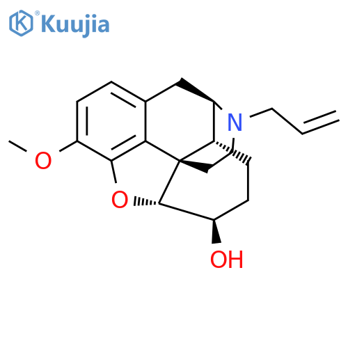 Morphinan-6-ol, 4,5-epoxy-3-methoxy-17-(2-propenyl)-, (5a,6b)- structure