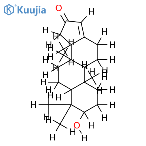 3beta-hydroxymansumbin-13(17)-en-16-one structure