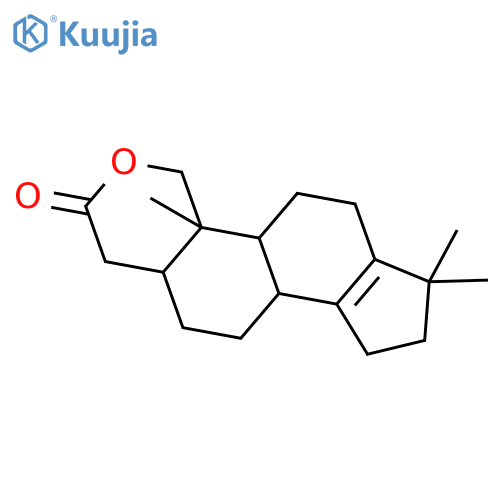 (5α)-17,17-Dimethyl-18-nor-2-oxaandrost-13-en-3-one structure