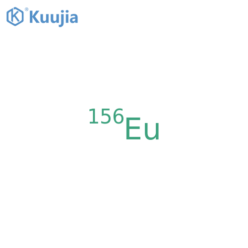 Europium, isotope ofmass 156 structure