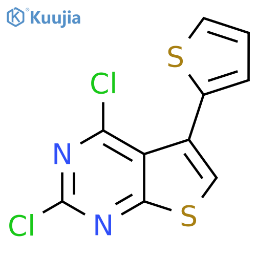 2,4-Dichloro-5-(2-thienyl)thieno2,3-dpyrimidine structure