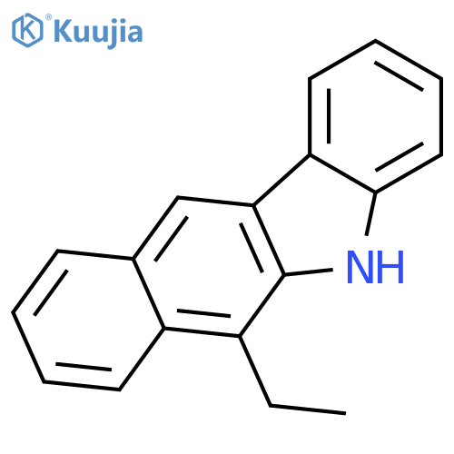 5H-Benzo[b]carbazole, 6-ethyl- structure