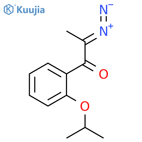 1-Propanone, 2-diazo-1-[2-(1-methylethoxy)phenyl]- structure