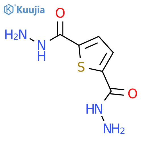 2,5-Thiophenedicarboxylic acid, dihydrazide structure