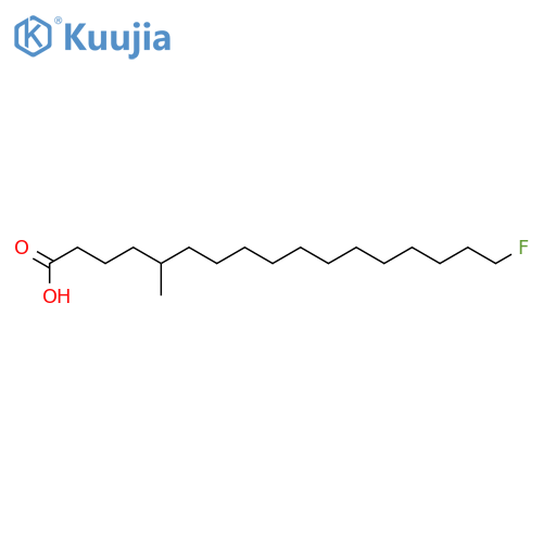 Heptadecanoic acid,17-(fluoro-18F)-5-methyl- (9CI) structure