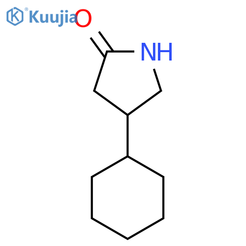 4-Cyclohexylpyrrolidin-2-one structure