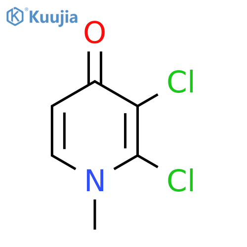 2,3-Dichloro-1-methyl-4-(1H)-pyridone structure