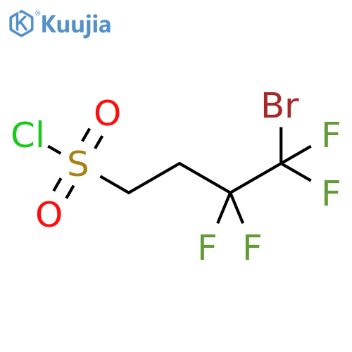 4-Bromo-3,3,4,4-tetrafluorobutane-1-sulfonyl chloride structure