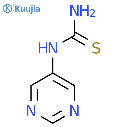Thiourea, N-5-pyrimidinyl- structure