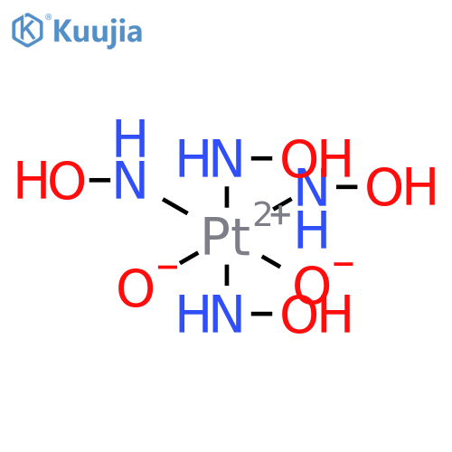 Platinum, dihydroxytetrakis(hydroxylamine-N)- (9CI) structure