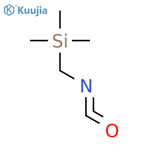 Silane,(isocyanatomethyl)trimethyl- structure