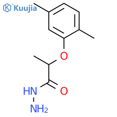 Propanoic acid, 2-(2,5-dimethylphenoxy)-, hydrazide structure