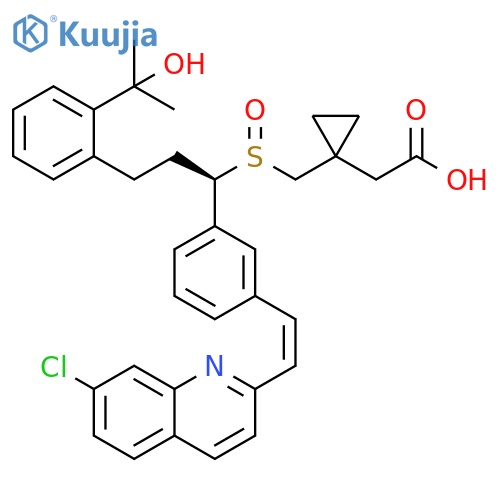 (Z)-Montelukast Sulfoxide structure