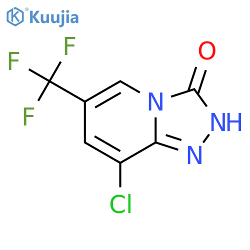8-chloro-6-(trifluoromethyl)-1,2,4triazolo4,3-apyridin-3(2H)-one structure