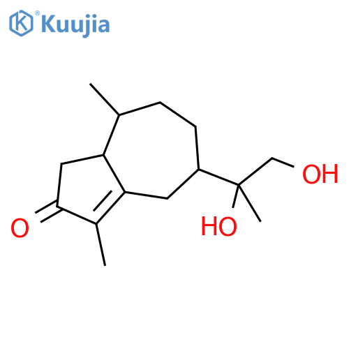 11,12-Dihydroxy-4-guaien-3-one; (1α,10β,11S)-form structure