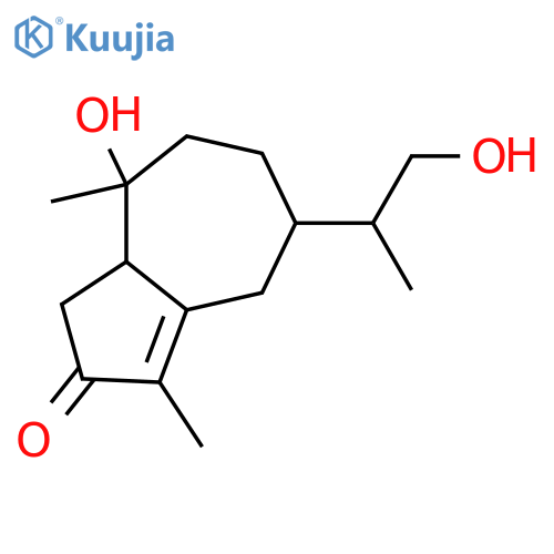 10,12-Dihydroxy-4-guaien-3-one; (1α,10α,11S)-form structure