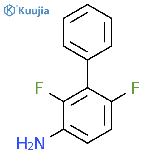 2,4-Difluoro-3-phenylaniline structure