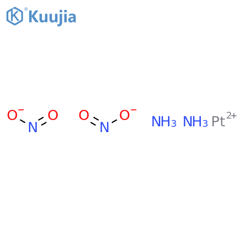 Diammineplatinum(II) nitrite structure