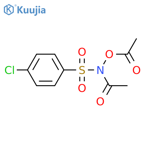 N-(Acetyloxy)-N-(4-chlorophenyl)sulfonylacetamide structure