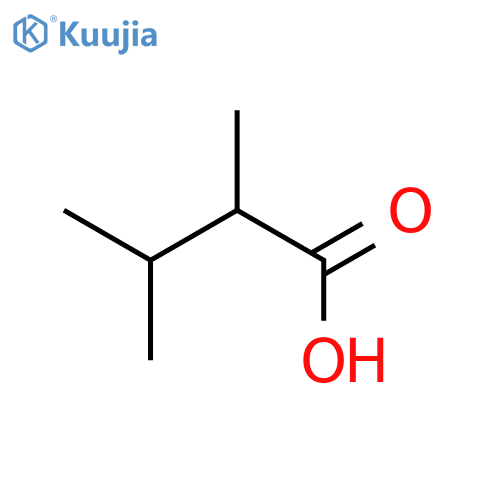 2,3-Dimethylbutanoic acid structure