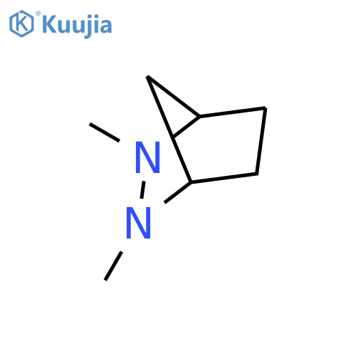 2,3-Diazabicyclo[2.2.1]heptane,2,3-dimethyl- structure