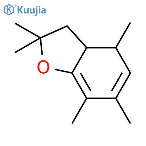 2,3-Dihydro-2,2,4,6,7-pentamethylbenzofuran structure