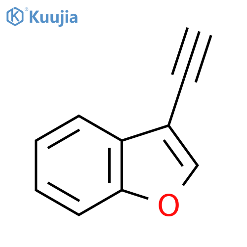 3-ethynyl-1-benzofuran structure