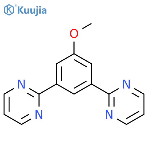 Pyrimidine, 2,2'-(5-methoxy-1,3-phenylene)bis- structure