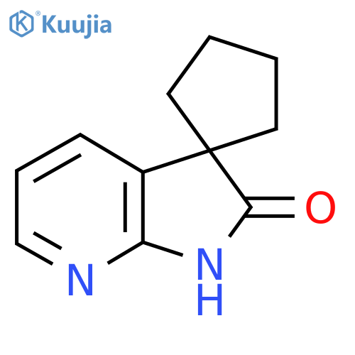 1',2'-Dihydrospiro[cyclopentane-1,3'-pyrrolo[2,3-b]pyridin]-2'-one structure