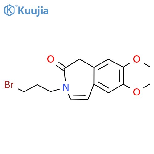 3-(3-Bromopropyl)-7,8-dimethoxy-1H-benzodazepin-2(3H)-one structure
