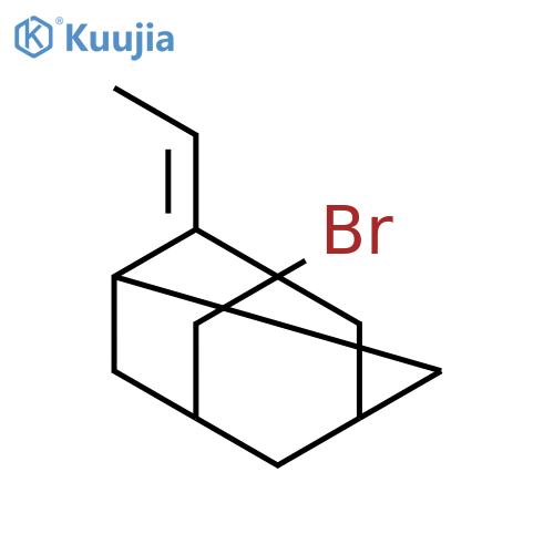 Tricyclo[3.3.1.13,7]decane, 1-bromo-2-ethylidene-, (Z)- structure