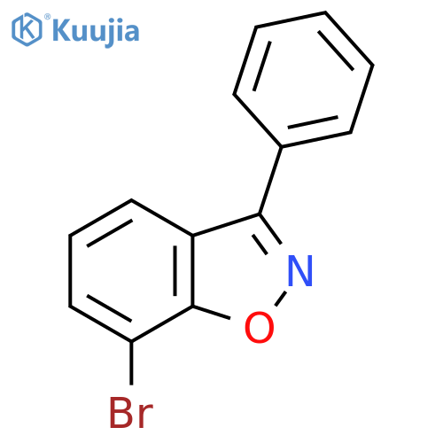 7-Bromo-3-phenylbenzo[D]isoxazole structure