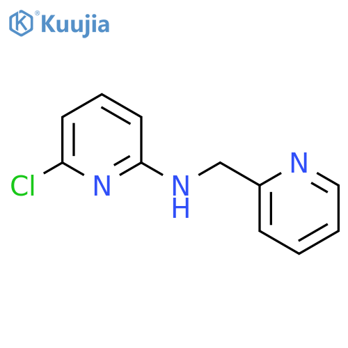 6-Chloro-N-(2-pyridinylmethyl)-2-pyridinamine structure