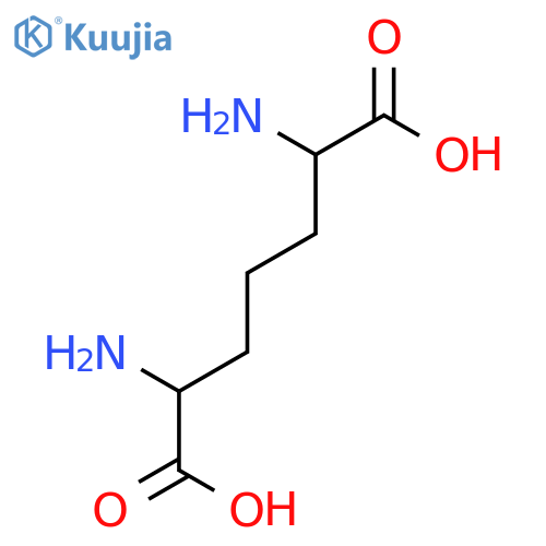 (2S,6S)-2,6-Diaminoheptanedioic acid structure