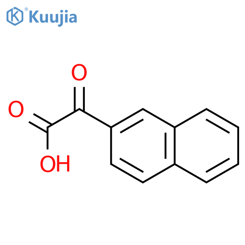 2-(naphthalen-2-yl)-2-oxoacetic acid structure