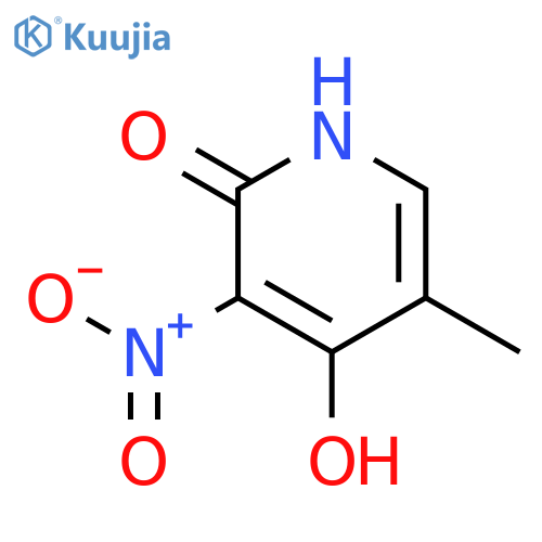 4-hydroxy-5-methyl-3-nitro-1,2-dihydropyridin-2-one structure
