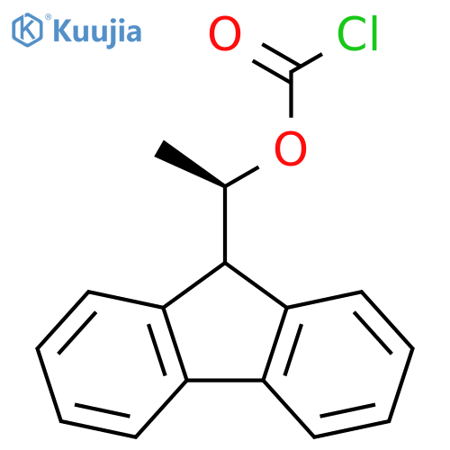(R)-1-(9-Fluorenyl)ethyl Chloroformate structure