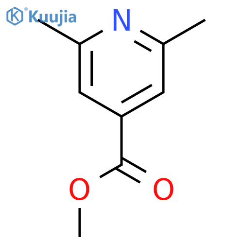 Methyl 2,6-dimethylisonicotinate structure