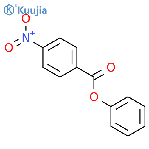 Phenyl 4-nitrobenzoate structure